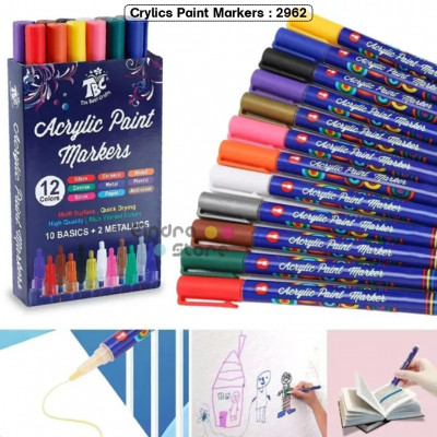 Acrylic Paint Markers : 2962